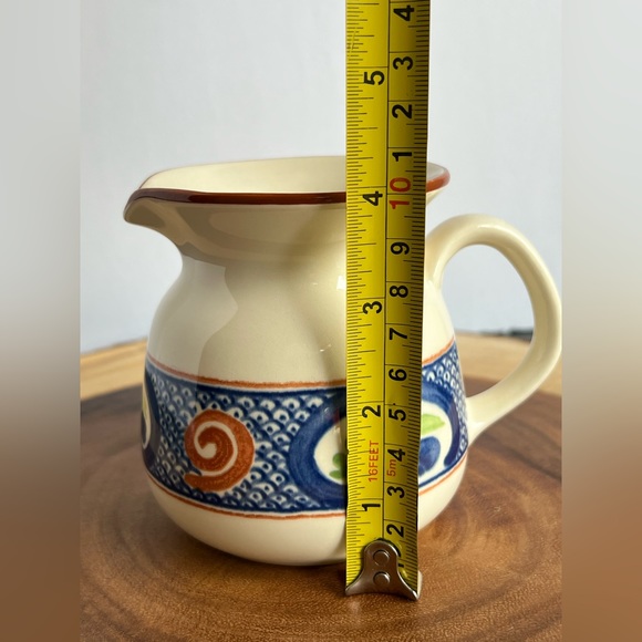 Franciscan Dinnerware, Calypso CREAMER  & SUGAR BOWL  VTG USA, circa 1978 - Picture 6 of 16